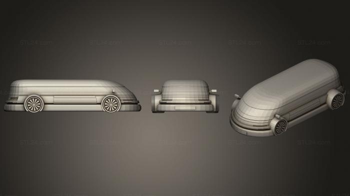 Автомобили и транспорт (Общая шина 4, CARS_0191) 3D модель для ЧПУ станка
